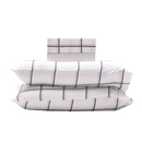 Jogo de Cama Toque Aveludado Basicasa Xadrez - Casal