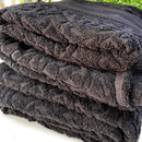 Toalha de Banho para Bordar Karsten Melina Preta