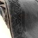 Toalha de Banho para Bordar Karsten Melina Preta