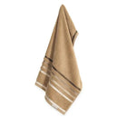 Toalha de Rosto Karsten Lumina Frapê e Marrom