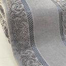 Toalha de Lavabo para Bordar Karsten Melina Cinza