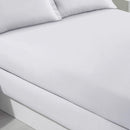 Lençol Hotel com elástico Branco 180 Fios - Casal