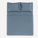 Jogo de Cama 300 Fios Karsten Bossa Índigo - Queen