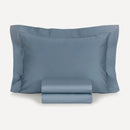 Jogo de Cama 300 Fios Karsten Bossa Índigo - Queen