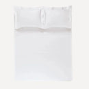 Jogo de Cama 300 Fios Karsten Bossa Branco - King