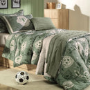 Jogo de Cama Karsten 200 Fios Futebol - Solteiro