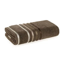 Toalha de Rosto Karsten Lumina Gris e Greige