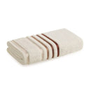 Toalha de Rosto Karsten Lumina Ivory e Ferrugem
