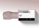 Lençol com Elástico 180 fios Basicasa Rosa - Queen