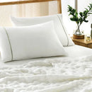 Jogo de Cama Karsten 160 Fios Noah Branco 3 peças - Queen