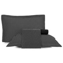 Jogo de Cama Altenburg Toque Acetinado Slim Preto 4 Peças - King