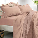 Jogo de Cama Altenburg Toque Acetinado Slim Rosa 4 Peças - King