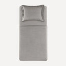 Jogo de Cama Karsten Tesso Cinza - Solteiro