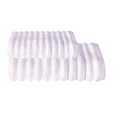 Jogo de Toalha Wave Branca - 2 Peças (Banhão + Rosto)